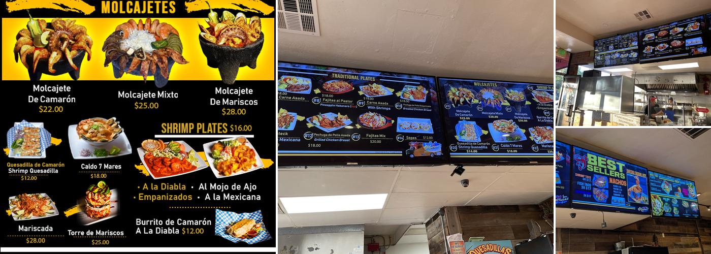 Mariscos 1AM Taqueria Menu