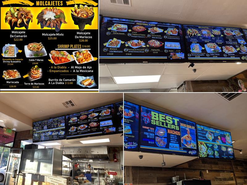 Mariscos 1AM Taqueria Menu