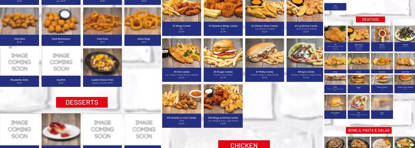 CHICK'N FUN Menu