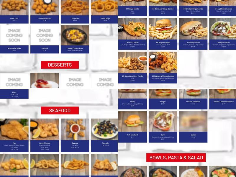 CHICK'N FUN Menu