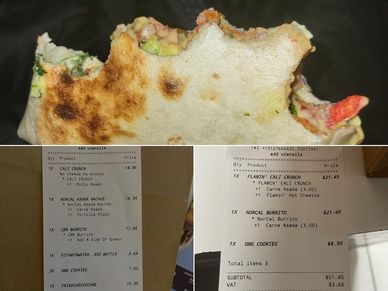 Man vs fries Menu