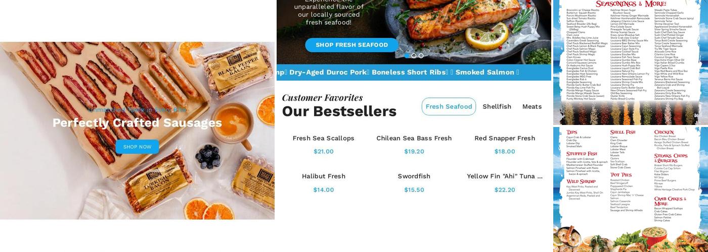 Fresh Catch Fish Co Menu