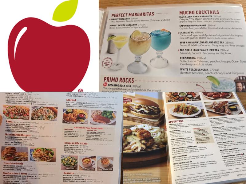 Applebee's Grill + Bar Menu