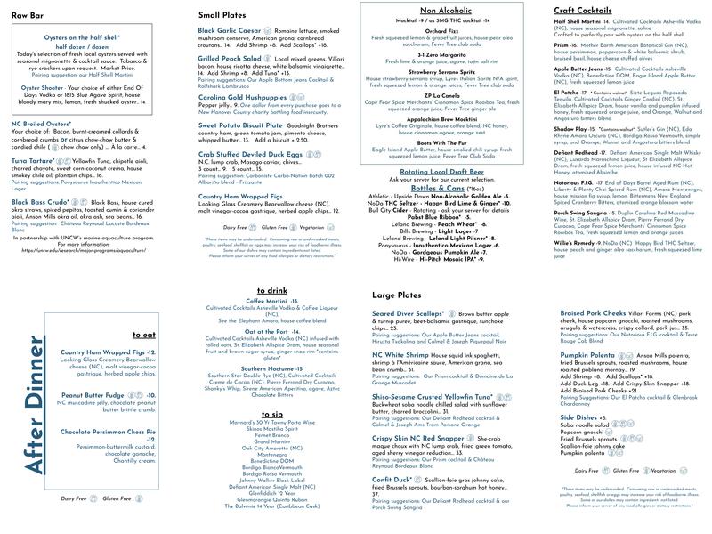 three10 Menu