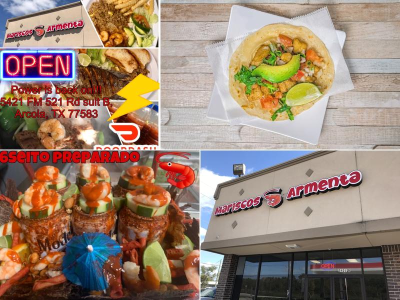 Mariscos Armenta 5421 FM 521 Rd suit B, Arcola