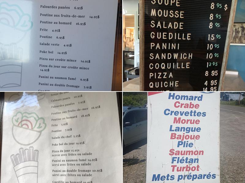 Poissonnerie Du Pecheur Inc Menu
