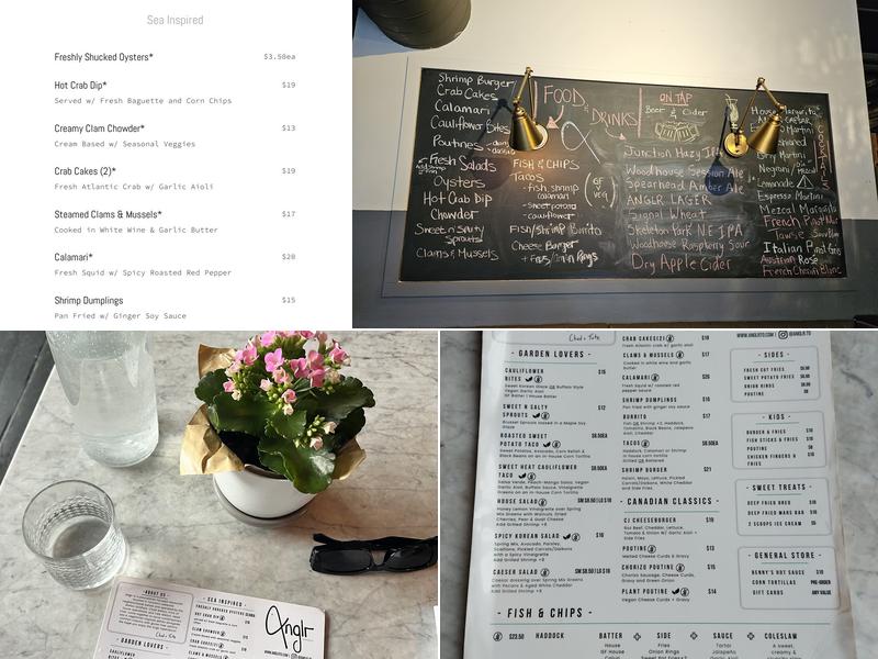 Anglr Menu