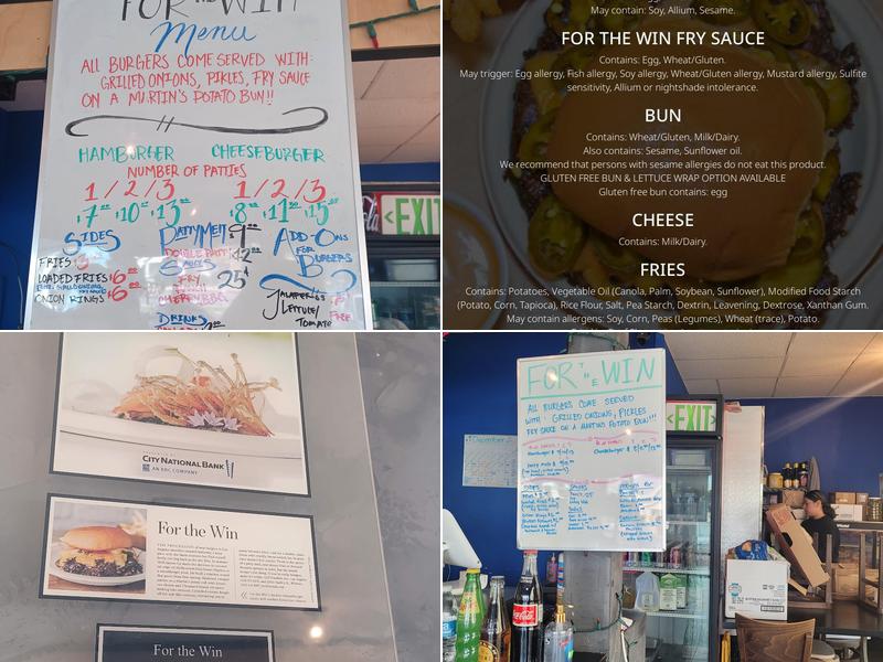 For The Win Menu