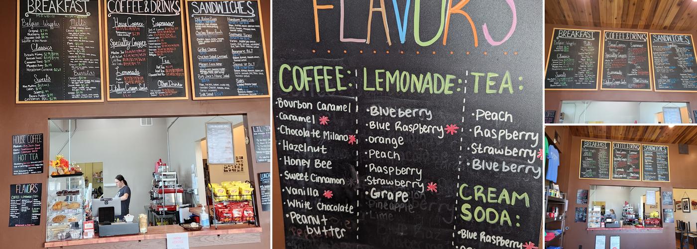 Big Jack's Cafe Menu