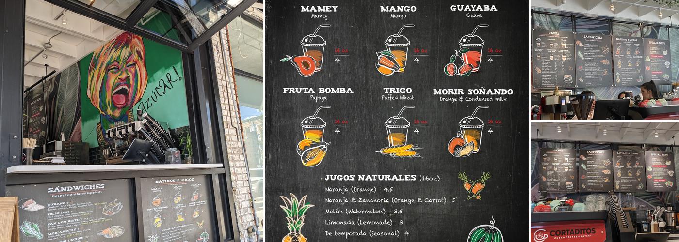 Cortaditos Menu
