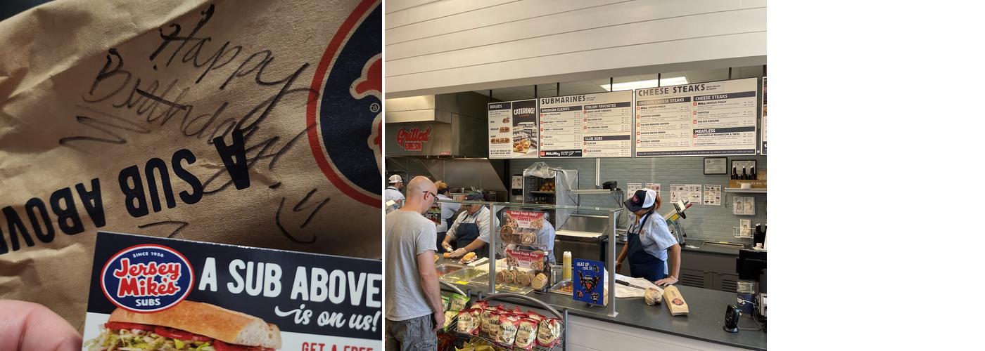 Jersey Mike's Subs Menu