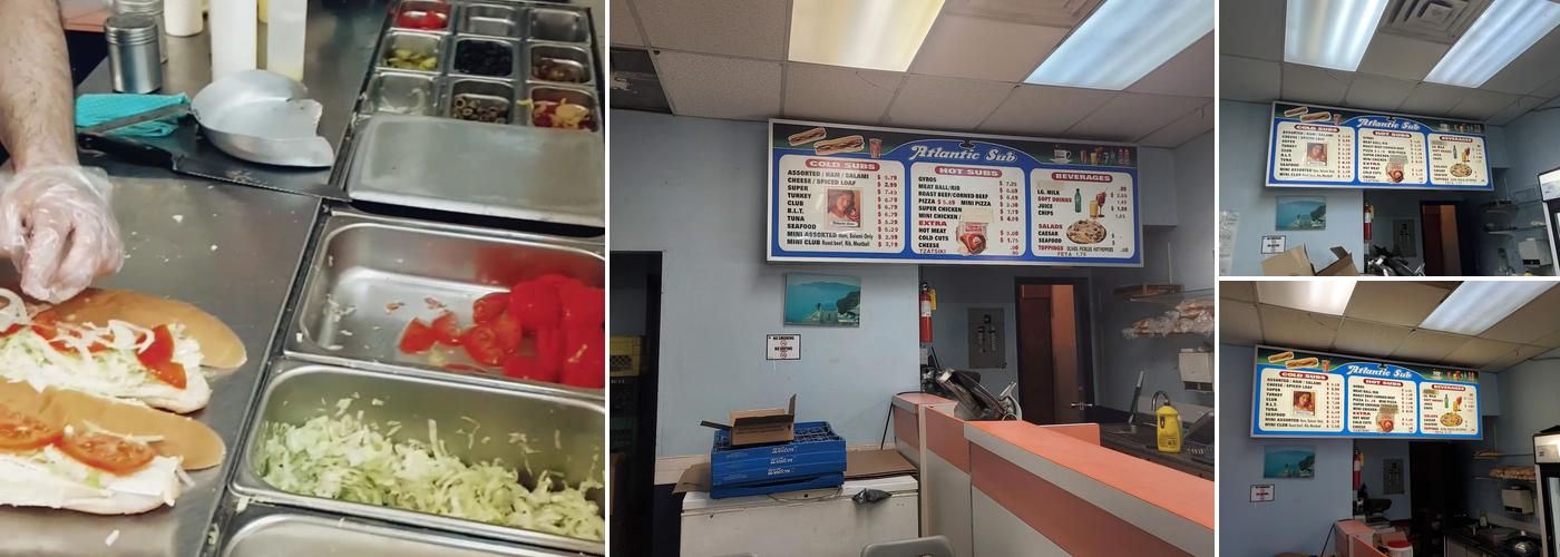 Atlantic Subs Menu