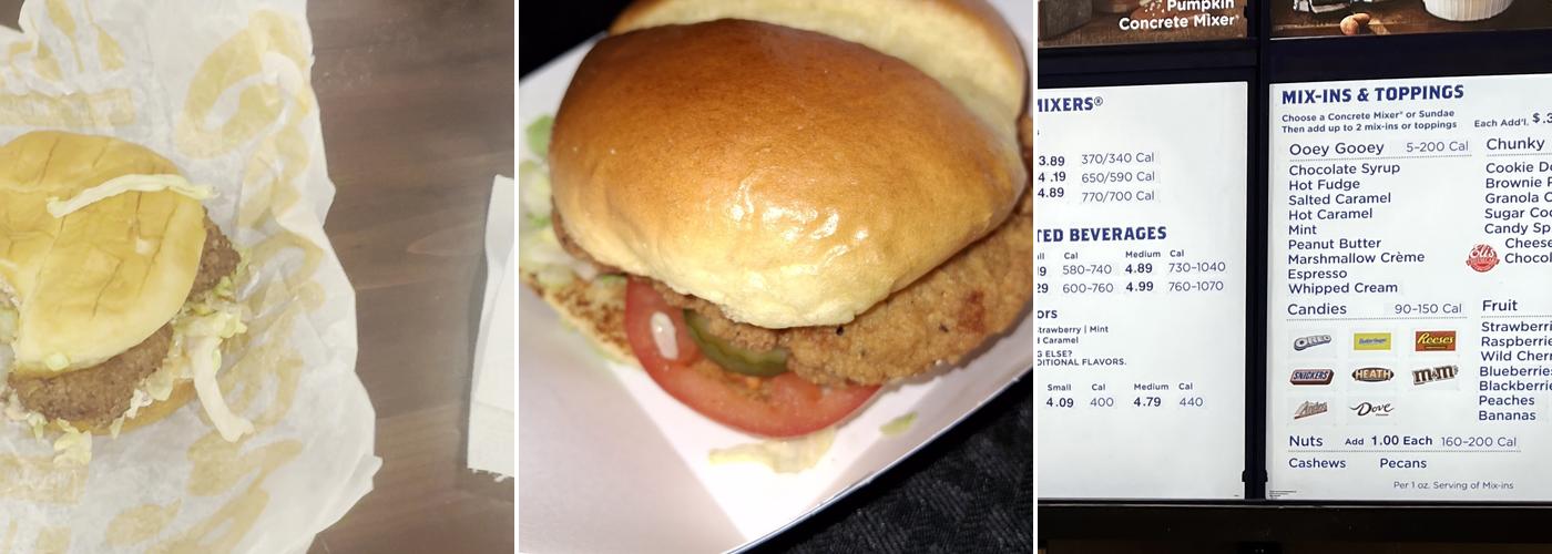 Culver's Menu
