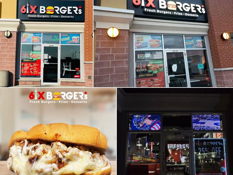 6ix Burgers Markham 6001 14th Ave b6, Markham