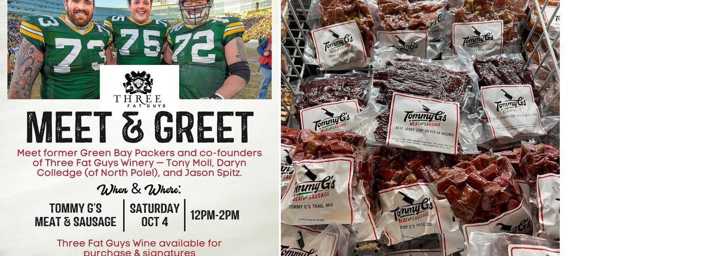 Tommy G's Meat and Sausage Menu