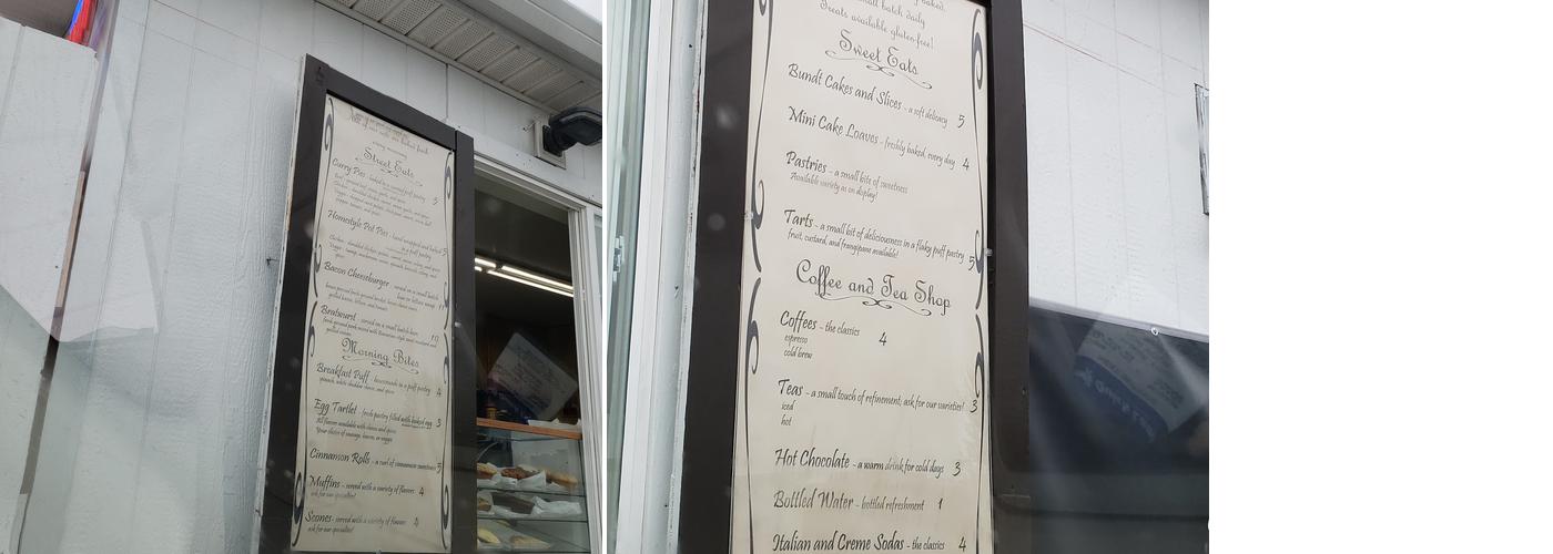 Batter and Crumb Menu