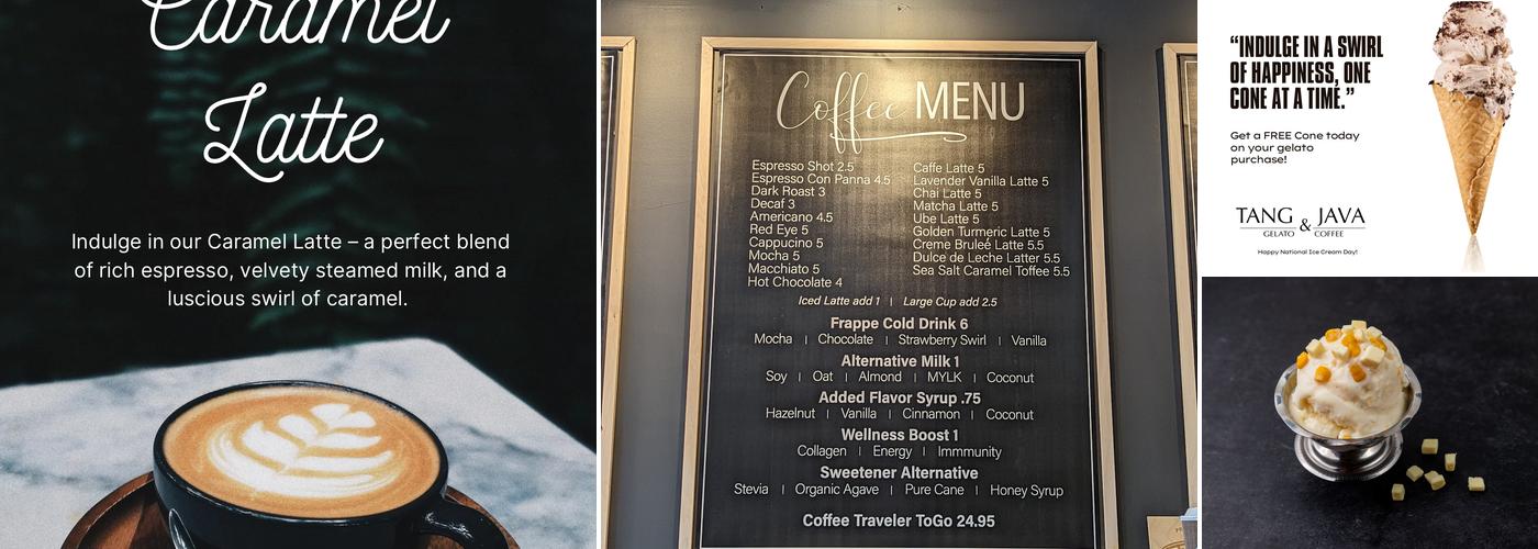 Tang and Java Menu
