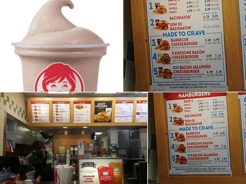 Wendy's Menu