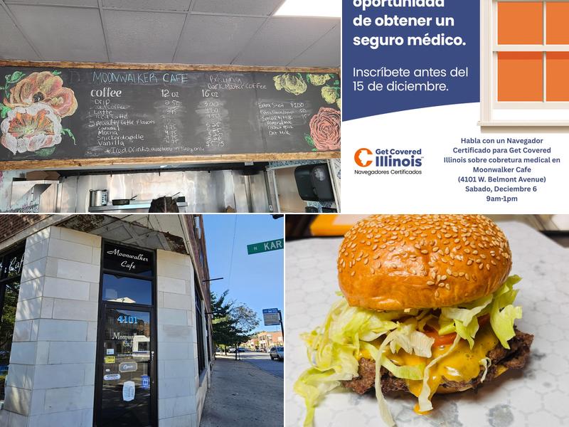 Moonwalker Cafe 4101 W Belmont Ave, Chicago