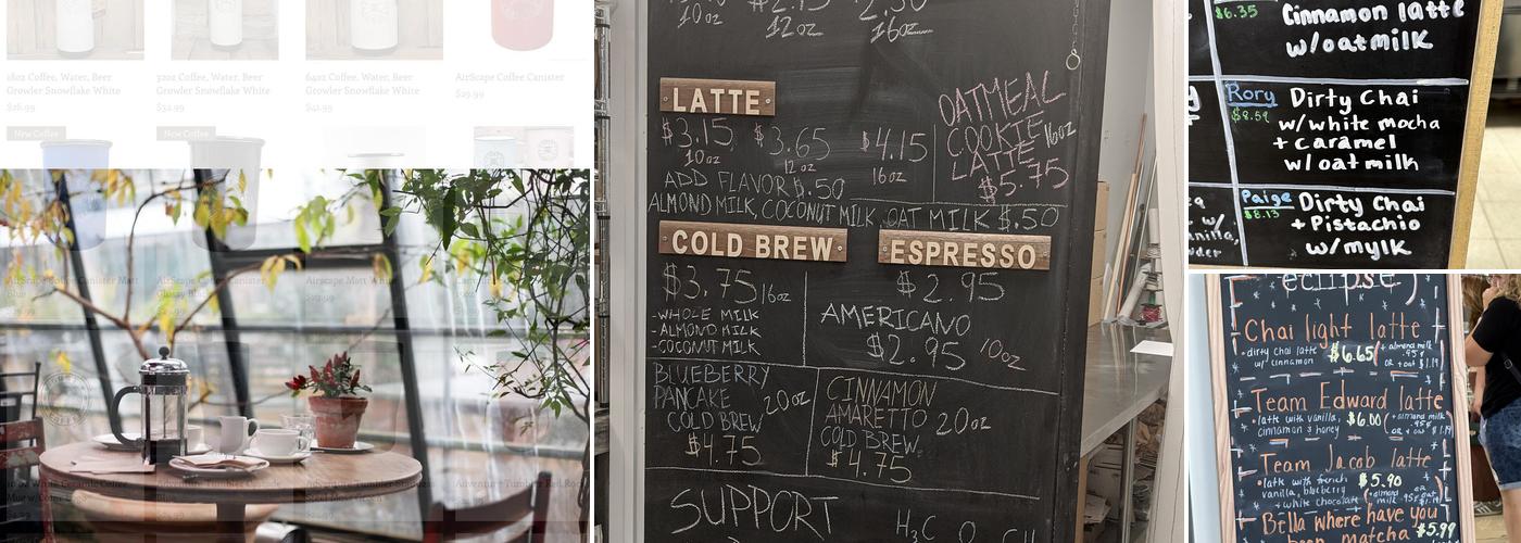 Gost Coffee Roasters Menu