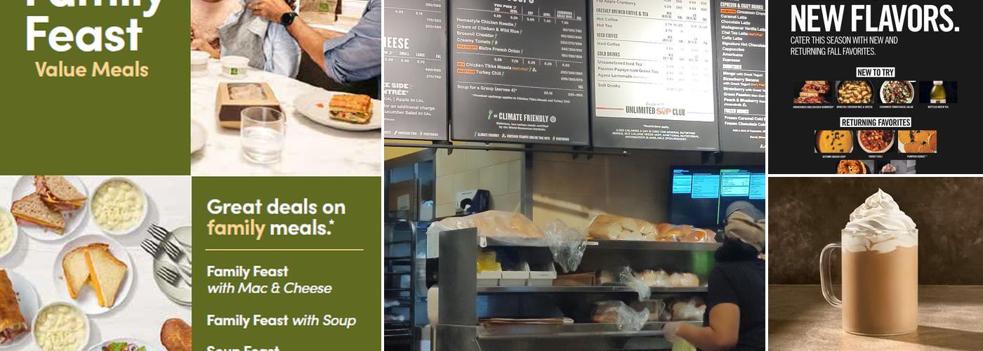 Panera Bread Menu