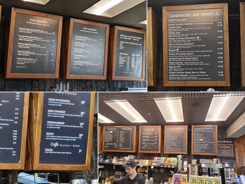 Cafe June Menu