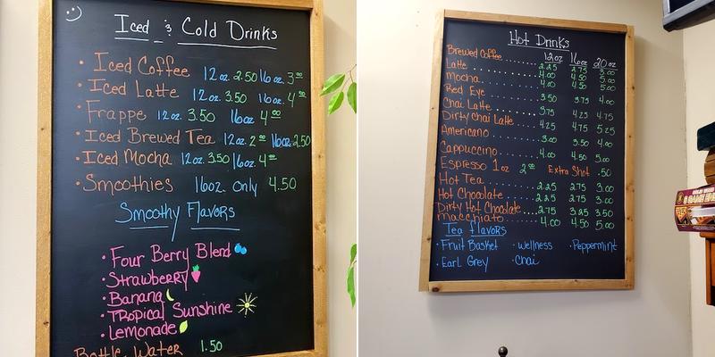 The Rusty Coffee Pot Menu