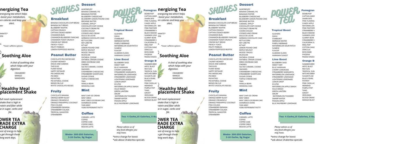 Balanced Nutrition Menu