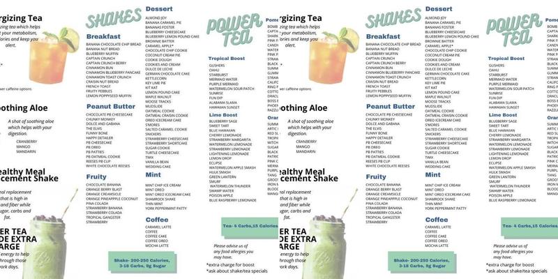 Balanced Nutrition Menu