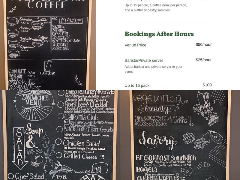 ABA Next Steps-Riverside Coffee Shop Menu