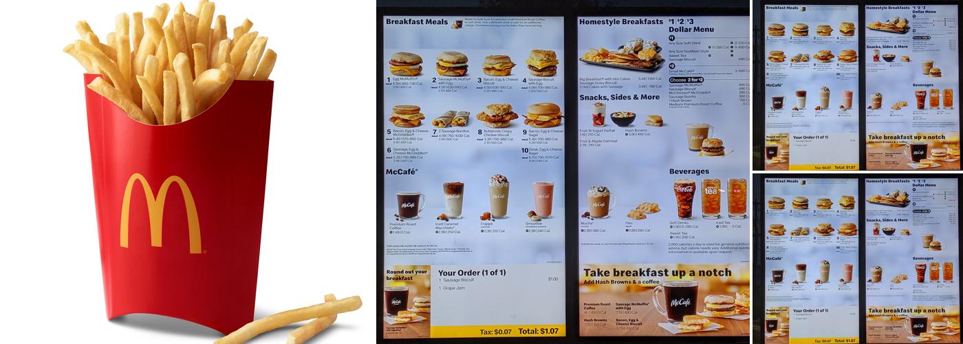 McDonald's Menu