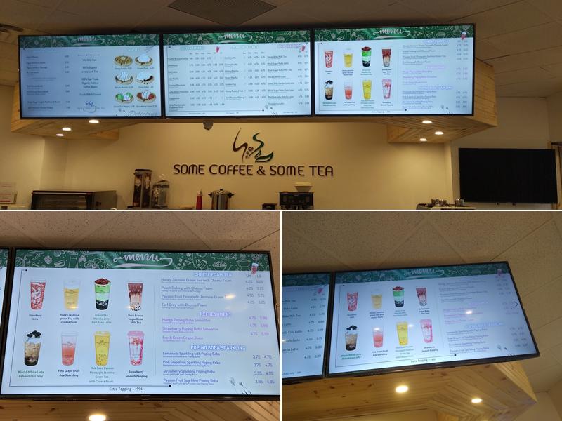 Some Coffee & Some Tea Menu