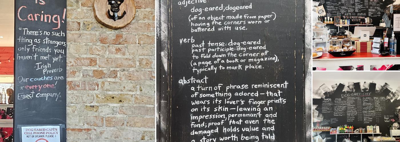 Dog-Eared Café Menu
