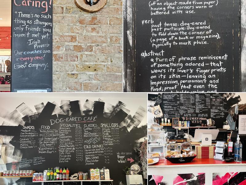 Dog-Eared Café Menu