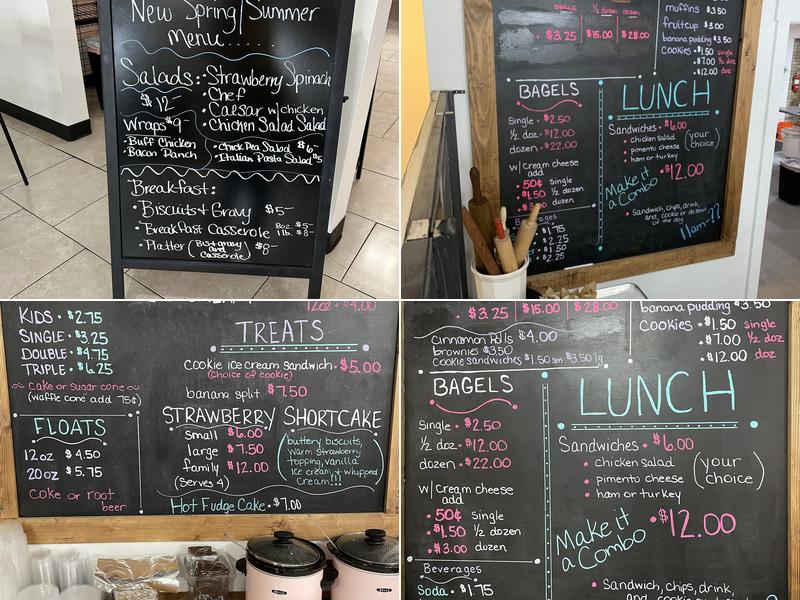 Navarre Bakery & Creamery Menu