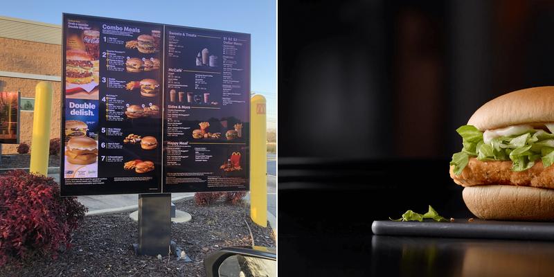 McDonald's Menu