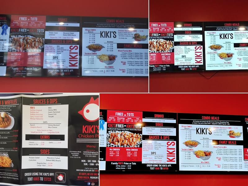 Kiki's Chicken Place Menu
