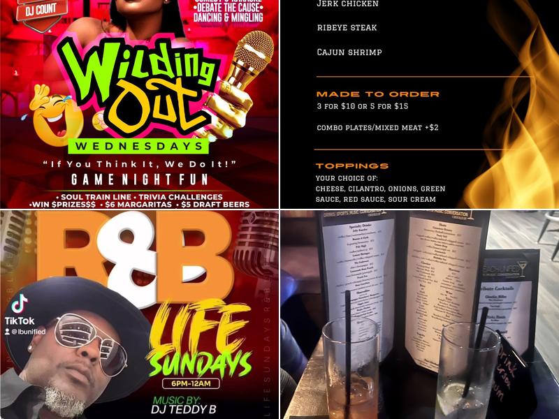 Long Beach Unified Bar & Lounge Menu