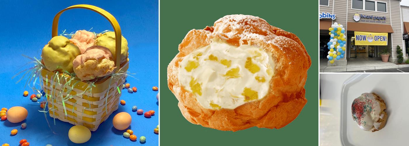 Beard Papa's (Fresh and Natural cream puffs)
