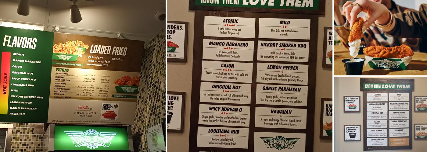 Wingstop Menu