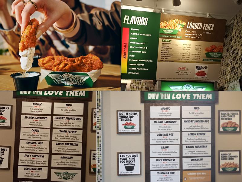 Wingstop Menu