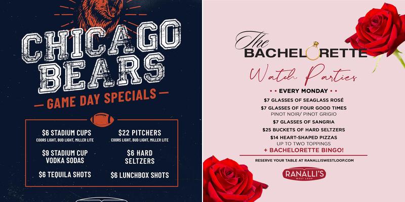 Ranalli's West Loop Menu