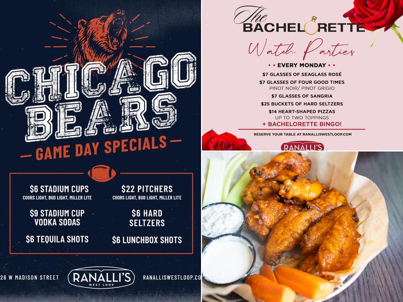 Ranalli's West Loop Menu