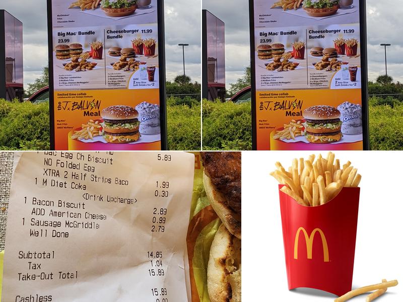 McDonald's Menu