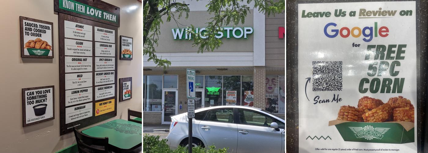 Wingstop Menu