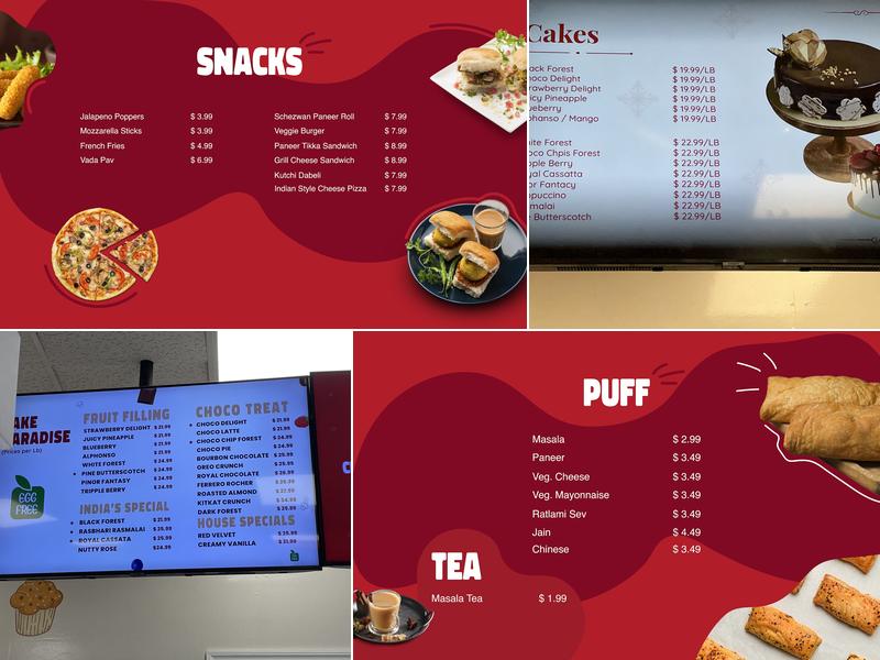 Atul Bakery | Edison, USA Menu