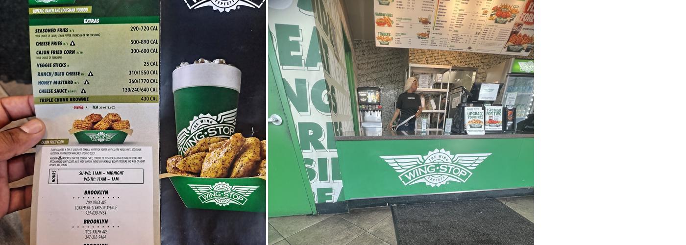 Wingstop Menu