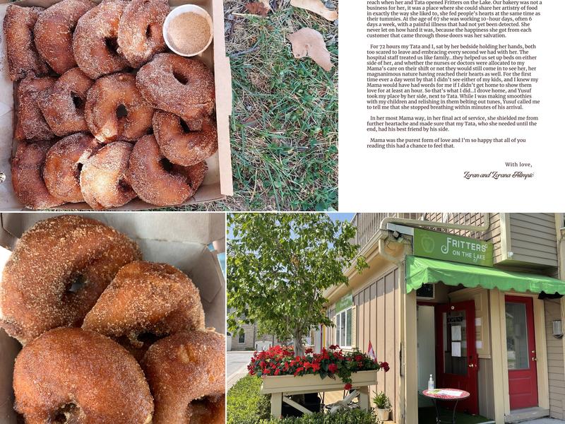 Fritters on the Lake