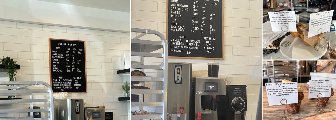 Twisted Croissant & Patisserie Menu