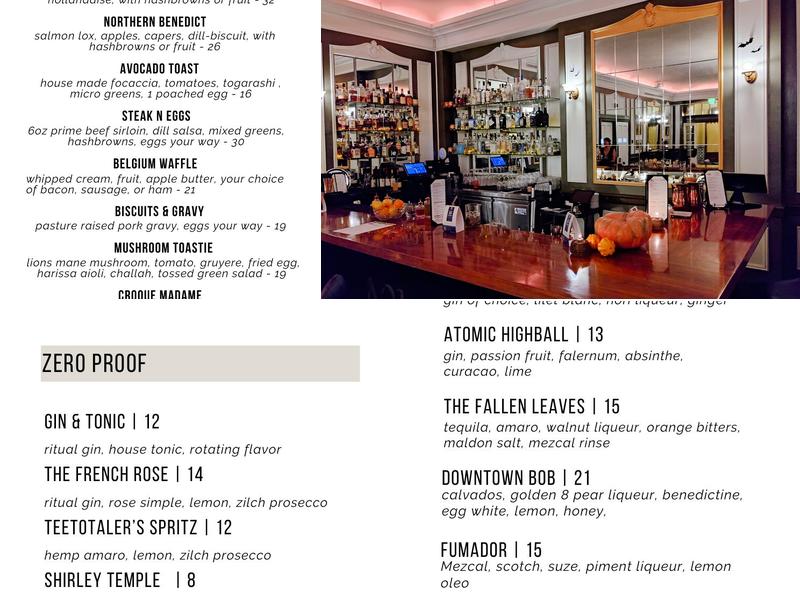 Amendment 21 Menu